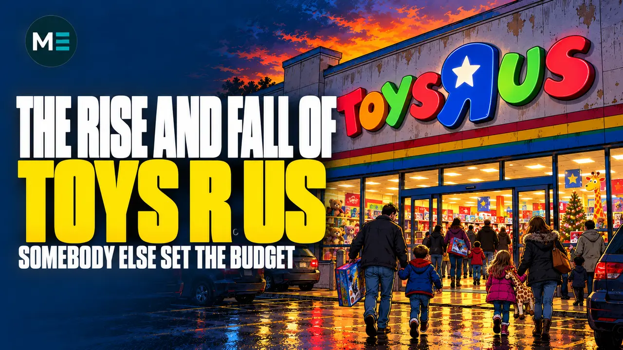 The Rise and Fall of Toys R Us teaching kit cover