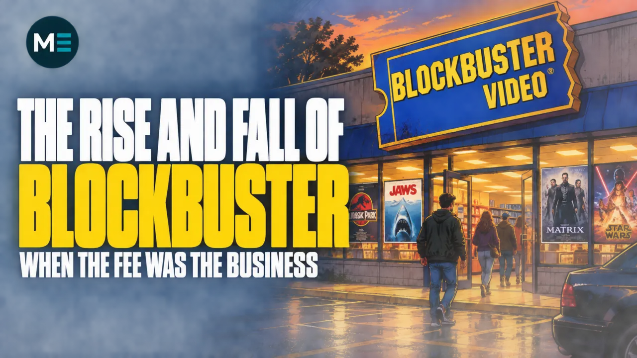 The Rise and Fall of Blockbuster teaching kit cover